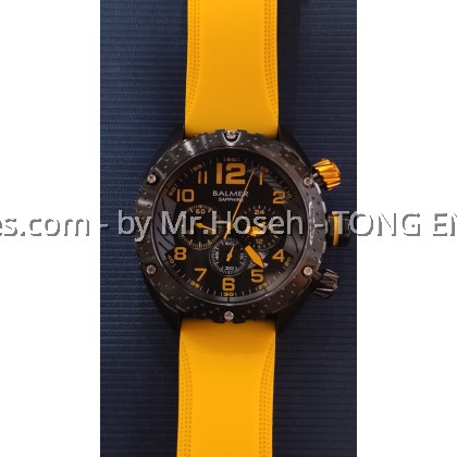Balmer 45mm XXL Big Crown Chronograph Men Watch 8810G BK-42
